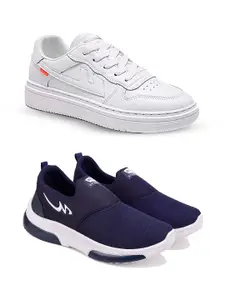 DRACKFOOT Men Running Non-Marking Shoes