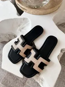 Street Style Store Women Open Toe Flats with Bows