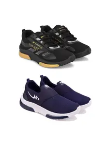 DRACKFOOT Men Running Non-Marking Shoes