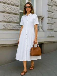 SASSAFRAS Fit & Flare Dress