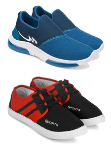 PENNEN Men Running Non-Marking Shoes