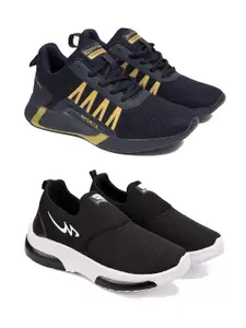 DRACKFOOT Men Running Non-Marking Shoes