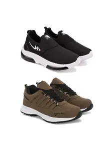 DRACKFOOT Men Running Non-Marking Shoes