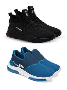 DRACKFOOT Men Running Non-Marking Shoes