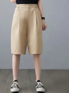 StyleCast x Revolte Women Loose Fit Mid-Rise Shorts