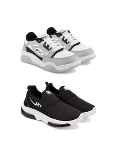 DRACKFOOT Men Running Non-Marking Shoes