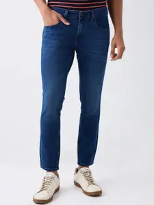 SPYKAR Men Slim Fit Mid-Rise Light Fade Jeans