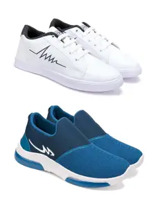 DRACKFOOT Men Running Non-Marking Shoes