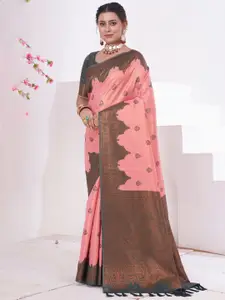SGF11 Ethnic Motifs Zari Pure Silk Kanjeevaram Saree