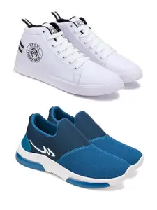 DRACKFOOT Men Running Non-Marking Shoes