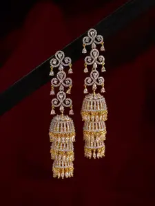 Voylla Contemporary Jhumkas Earrings