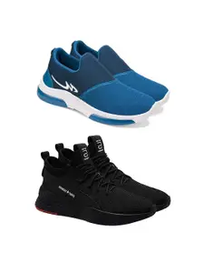 DRACKFOOT Men Running Non-Marking Shoes