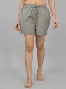 Suha Women Mid Rise Cotton Lounge Shorts