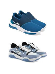 DRACKFOOT Men Running Non-Marking Shoes