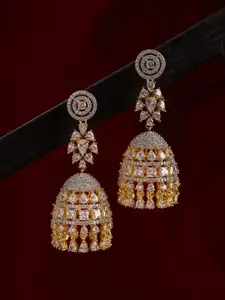 Voylla Contemporary Jhumkas Earrings