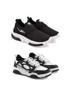 DRACKFOOT Men Running Non-Marking Shoes