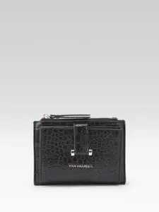 Van Heusen Women Croc Textured Card Holder