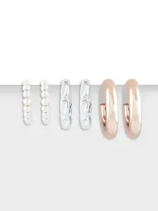 AMI Set Of 3 Contemporary Studs Earrings