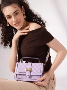 Mast & Harbour Textured Structured Satchel