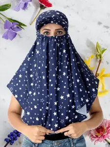 SHINE N SHOW Girls Printed Sun Protection Scarf