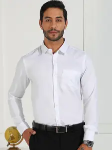 INVICTUS Classic Spread Collar Pure Cotton Formal Shirt