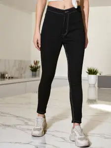 GUTI Women Skinny Fit High-Rise Stretchable Jeans