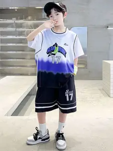 StyleCast x Revolte Boys Printed T-shirt with Shorts