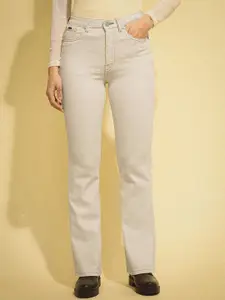 Flying Machine Women Bootcut High-Rise Stretchable Jeans
