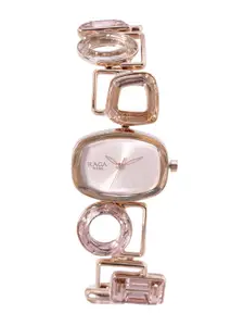 Titan Women Raga Facets Dial & Bracelet Style Straps Analogue Watch - NR95118WM02