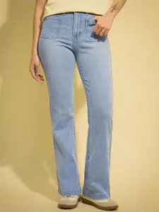 Flying Machine Women Bootcut High-Rise Stretchable Jeans