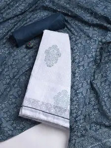 Meena Bazaar Women Printed Unstitched Dress Material