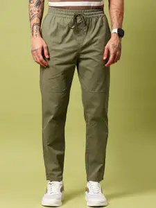V-Mart Cotton Regular Fit Mid-Rise Trousers