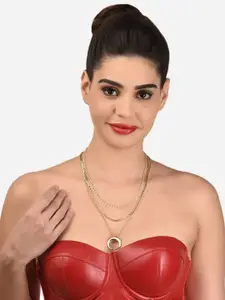 AMI Gold-Plated 3 Layered Necklace