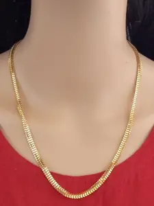 Ramdev Art Fashion Jwellery Gold-Plated Brass Necklace