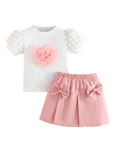 StyleCast x Revolte Girls Embellished Top with Skirt