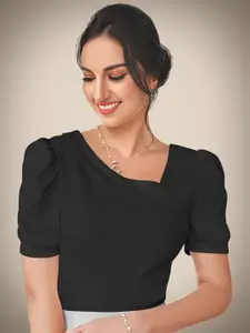 Dream Beauty Fashion Women Puff Sleeve Fitted Top