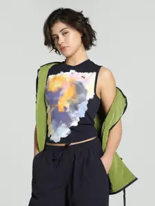 Puma Yona Women Printed Tank Crop Top