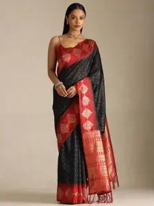 Soch Woven Design Zari Tussar Saree