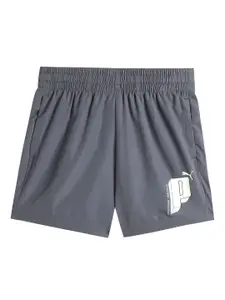 Puma Train All Day Essentials Youth Dry Boys Comfort Mid-Rise Shorts