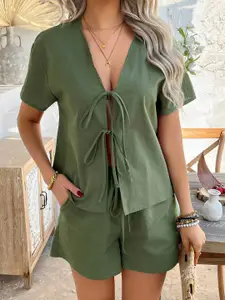 MIAKEE Pastore Top With Shorts Co-Ords