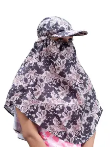 SHINE N SHOW Girls Printed Scarves Cum Mask