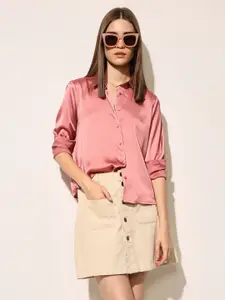 ONLY Spread Collar Casual Shirt