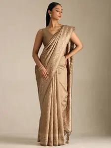Soch Ethnic Motifs Woven Design Tussar Saree