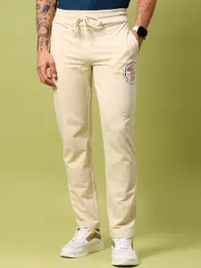 V-Mart Men Cotton Mid-Rise Track Pants