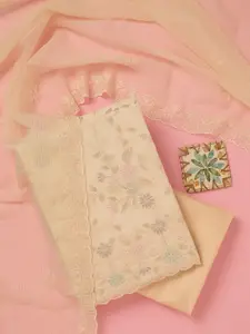 Koskii WomenUnstitched Dress Material