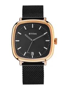 Titan Men Bracelet Style Straps Analogue Watch 1885KM02