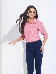 CORSICA Women Striped Casual Shirt