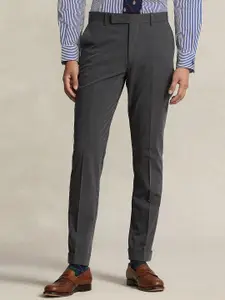 Polo Ralph Lauren Men Solid Slim Fit Performance Stretch Twill Suit Trousers