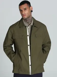 Puma Men MMQ Ripstop Relaxed Fit Overshirt Tailored Jacket