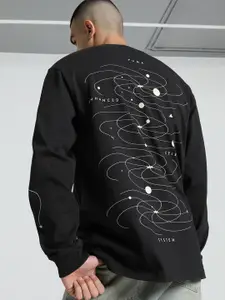 Puma Men House Of Graphics Celerity Cotton Relaxed Fit Long Sleeve Top